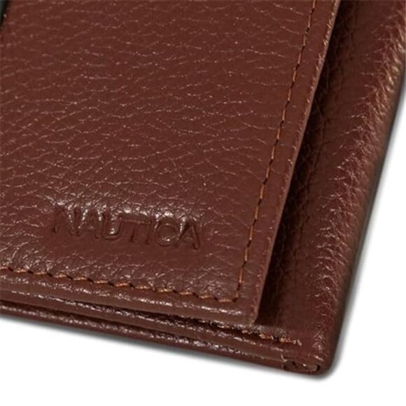 Men's Trifold Wallet | RFID Blocking Protection | ID Window | Card Slots - Picture 6 of 6